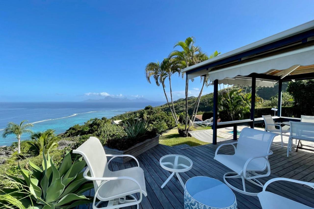 Villa Tiare Amazing View - Private Pool - 4 Bedrooms- Up To 7 Pers Punaauia  Luaran gambar
