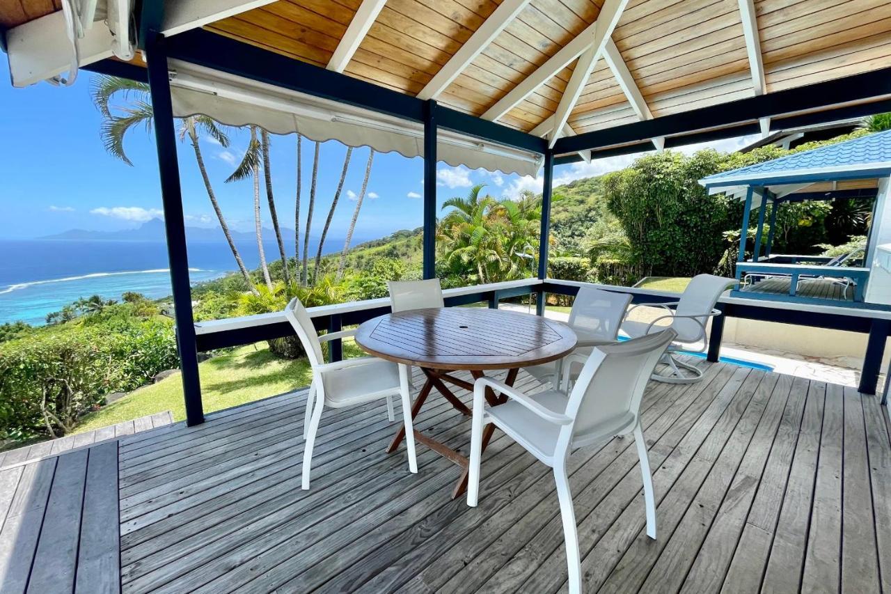 Villa Tiare Amazing View - Private Pool - 4 Bedrooms- Up To 7 Pers Punaauia  Luaran gambar